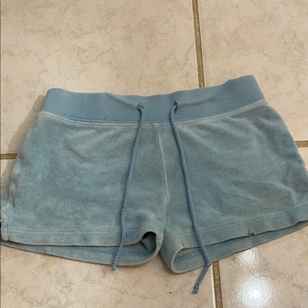 Light Blue Women's Athletic Shorts